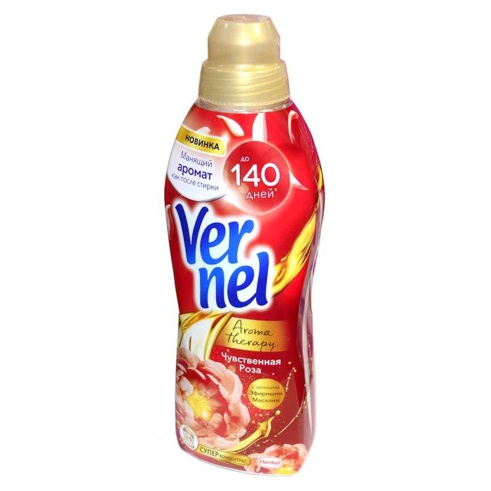 Кондиционер для белья Vernel Арома Чувственная роза 870мл пэт