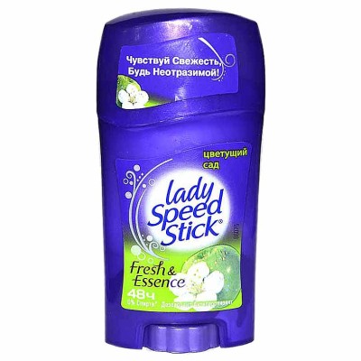 Дезодорант Lady Speed Stic ФрешЭссенс Цветущий сад 45гр пэт