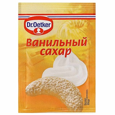 Сахар ванильный Dr.Oetker 8гр м/у