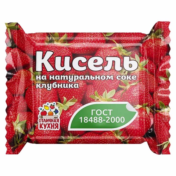 Кисель Отличная кухня Клубника 200гр м/у