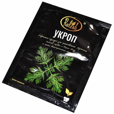 Укроп Relish зелень сушеная 5гр м/у