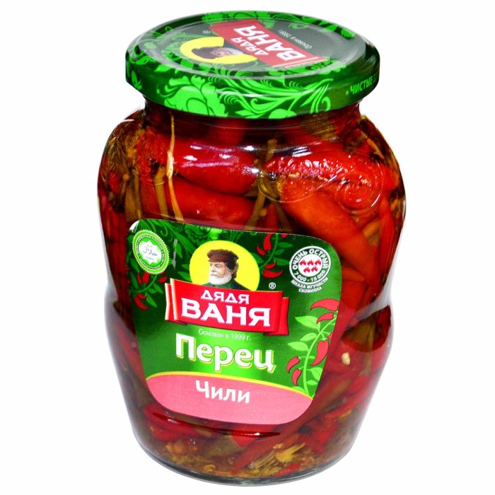 Перец Дядя Ваня чили 340гр ст/б