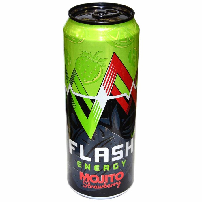 Напиток энергетический Flash up Мохито клубника 0,45л ж/б