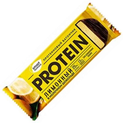 Батончик протеиновый Smart Formula лимонный 40гр м/у