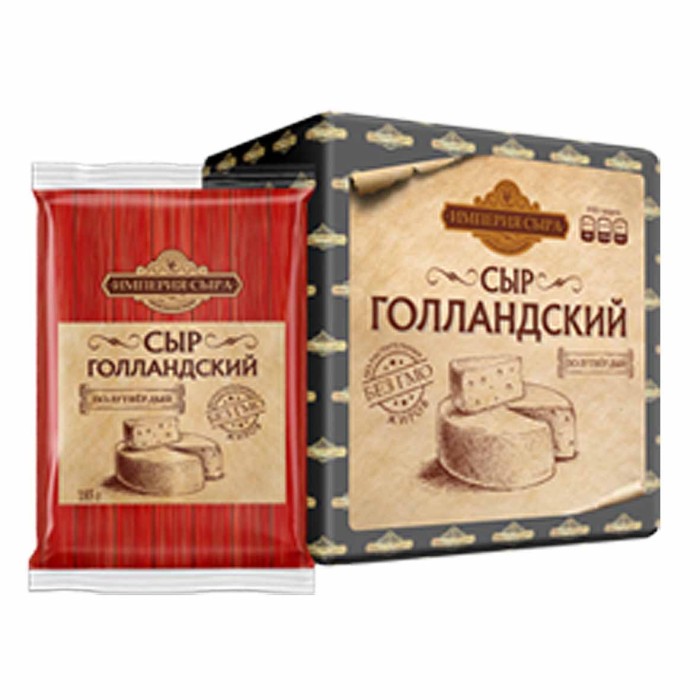 Сыр Империя сыра Голландский 45% вес
