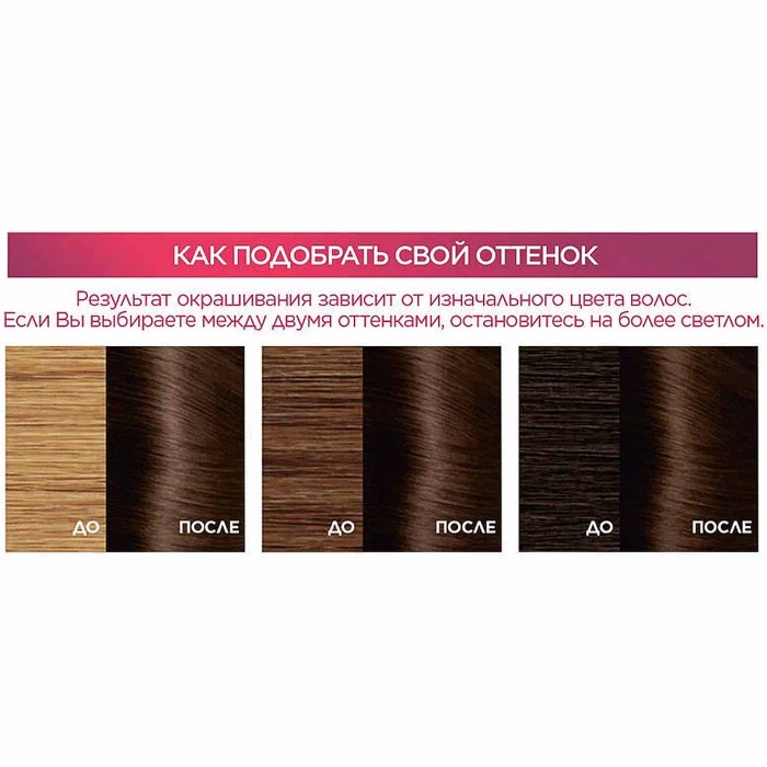 Краска для волос Loreal Exellence 400 Каштановый к/у