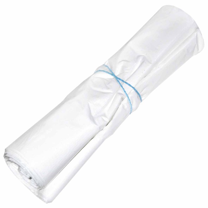 Пакет-майка Deluxe белая 50шт