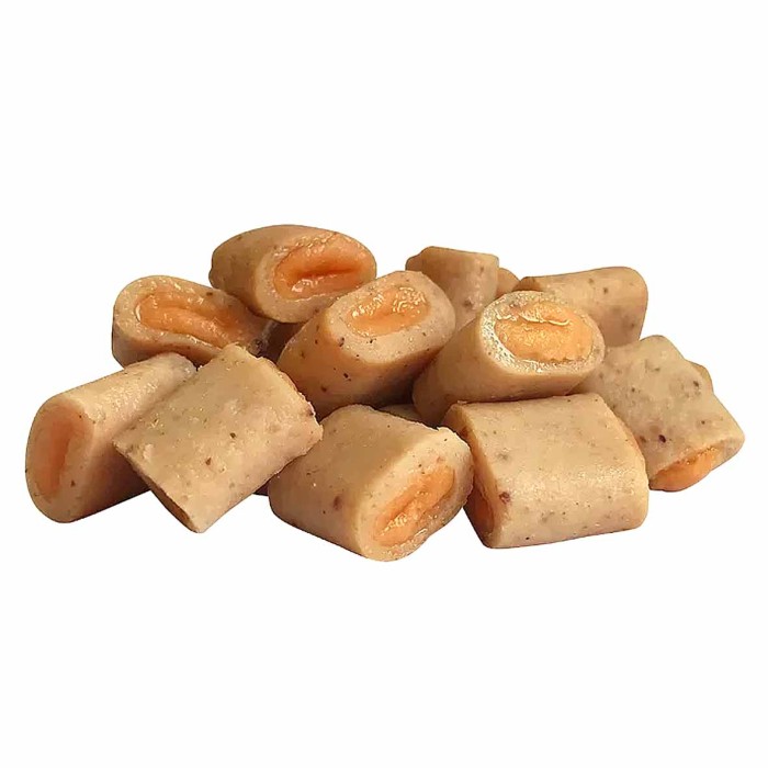 Мини-колбаски Деревенские лакомства с пюре из лосося 40гр