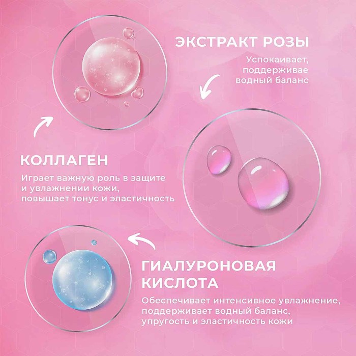 Вода мицеллярная Я самая розовая 600мл пэт