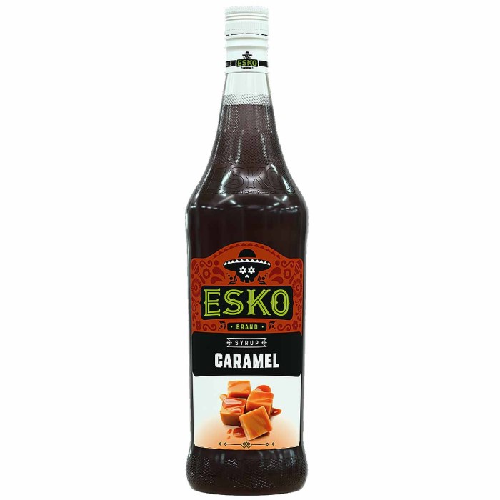 Сироп ESKO Карамель 1л ст/б