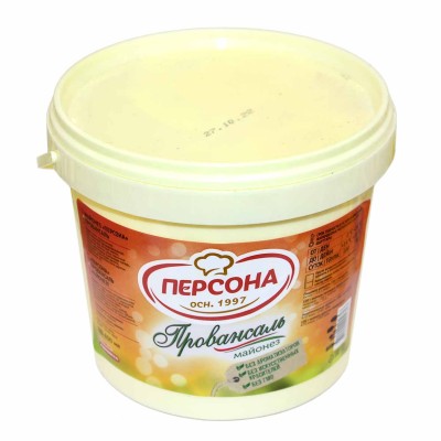Майонез Персона Правонсаль 50% 800мл ведро