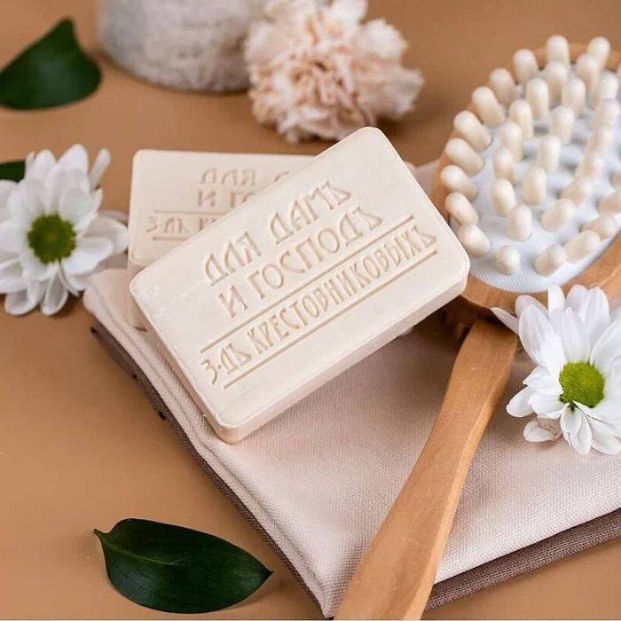 Мыло туалетное для Дамъ И Господъ Парфюмъ и масло 190гр м/у