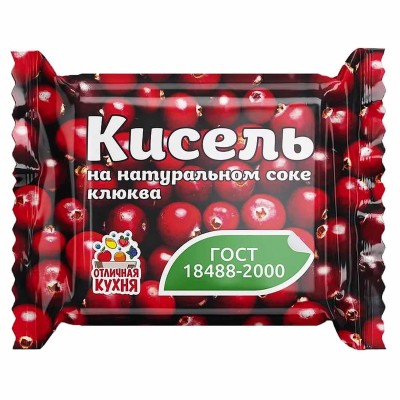 Кисель Отличная кухня Клюква 200гр м/у