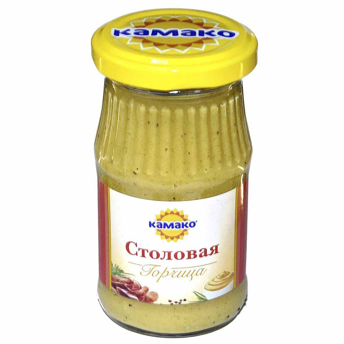 Горчица Камако Столовая 170гр ст/б