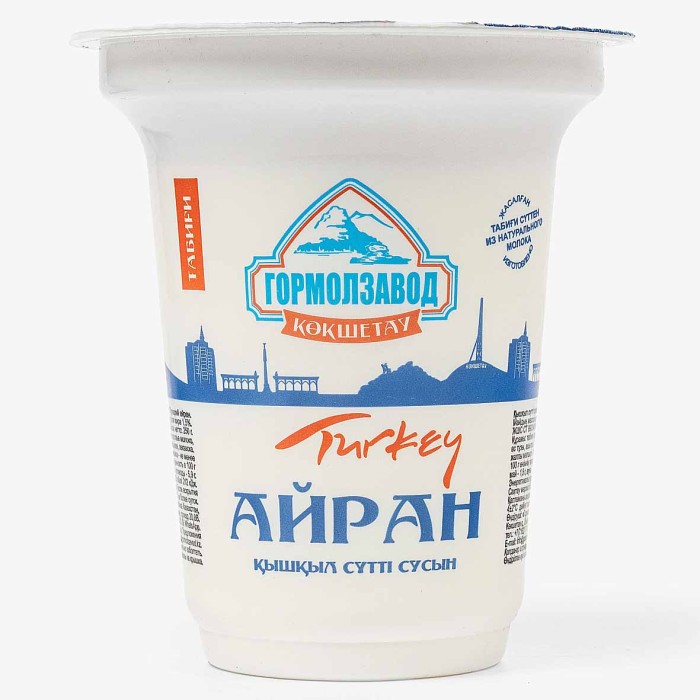 Айран Гормолзавод Турецкий 1,5% 300гр пэт