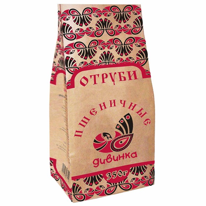 Отруби Дивинка пшеничные 300гр м/у