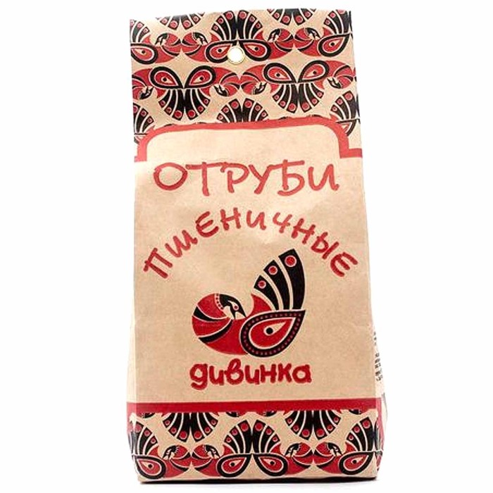Отруби Дивинка пшеничные 300гр м/у