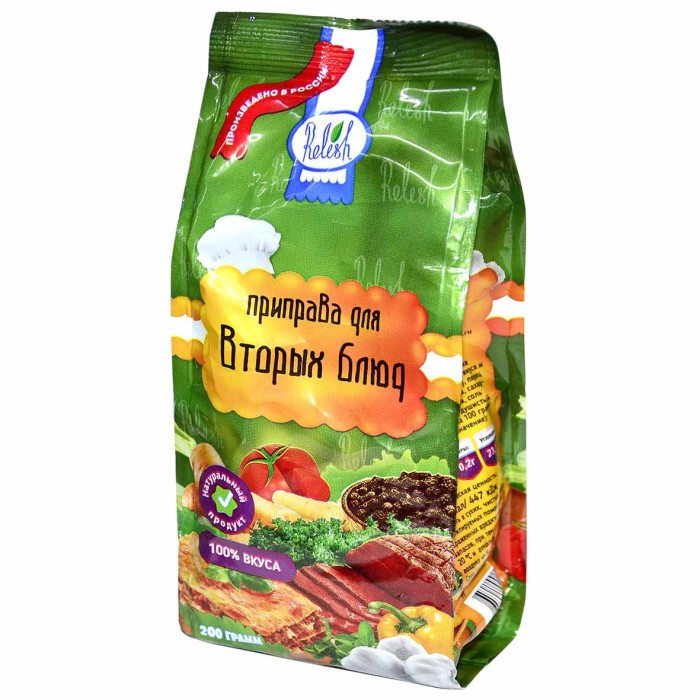 Приправа Relish для вторых блюд 200гр м/у