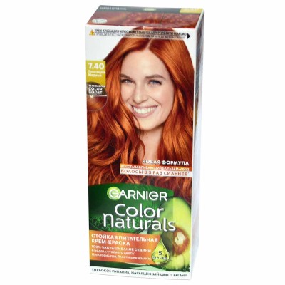 Краска для волос Garnier Color Naturals Пленительно медный 7.40