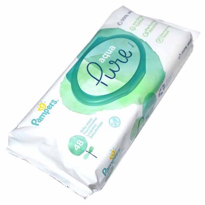 Салфетки влажные Pampers Детские Aqua Pure 48шт м/у