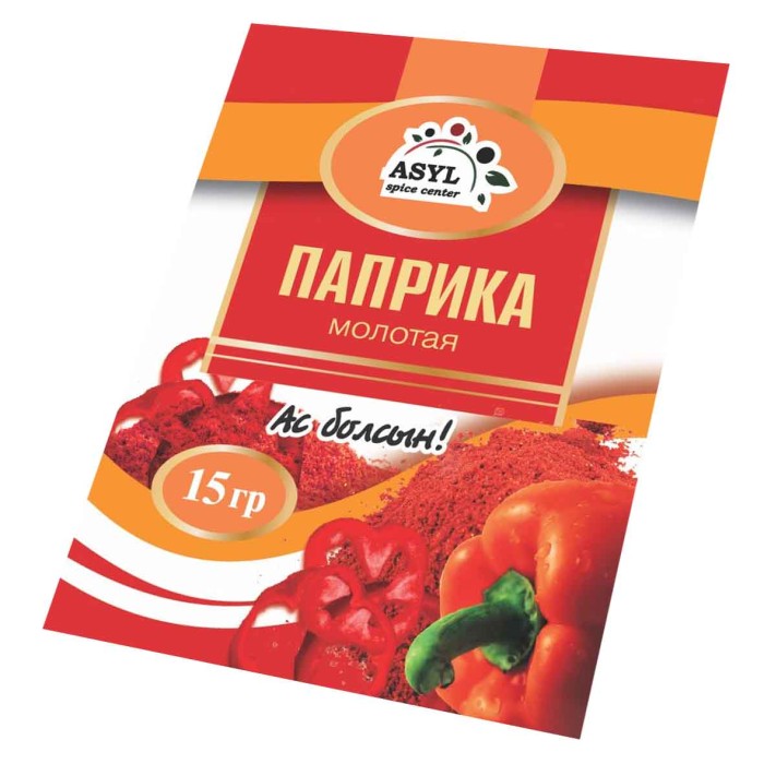 Паприка Asyl 15гр м/у