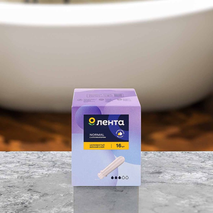 Тампоны Лента Normal с аппликатором 16шт к/у