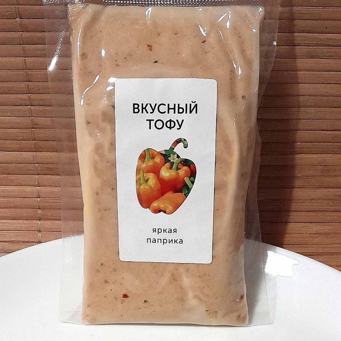 Сыр Вкусный Тофу яркая паприка 120гр в/у