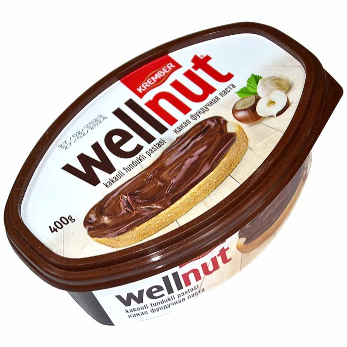Паста какао-фундучная Wellnut 400гр пэт