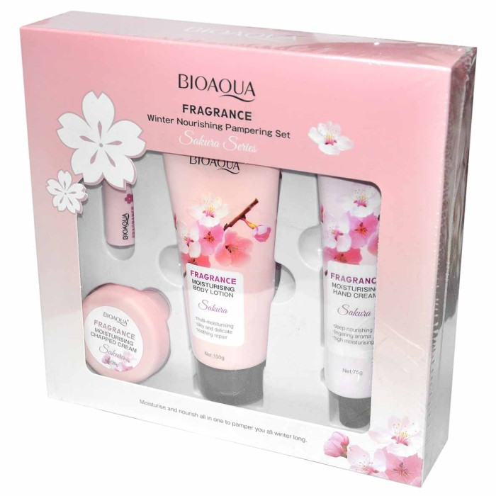 Набор подарочный Bioaoua Fragrance Sakura 4в1 к/у