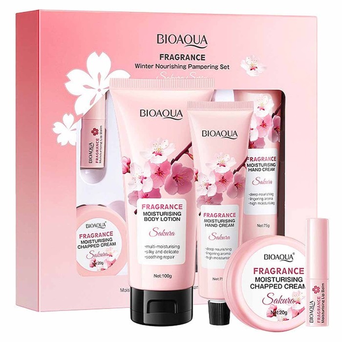 Набор подарочный Bioaoua Fragrance Sakura 4в1 к/у