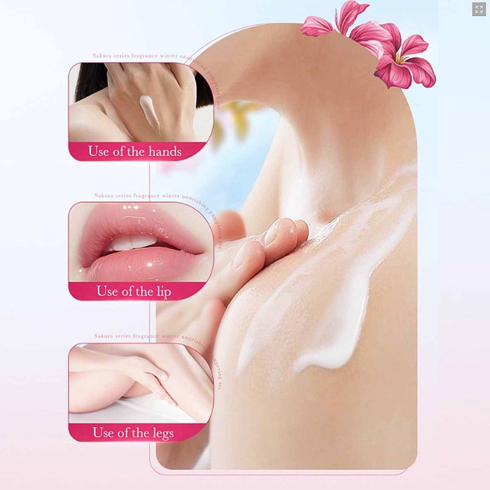 Набор подарочный Bioaoua Fragrance Sakura 4в1 к/у