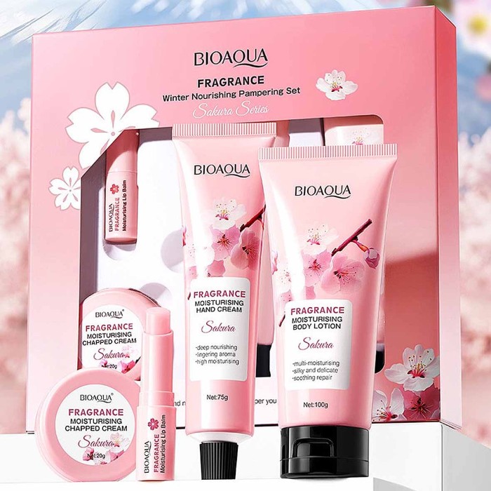 Набор подарочный Bioaoua Fragrance Sakura 4в1 к/у