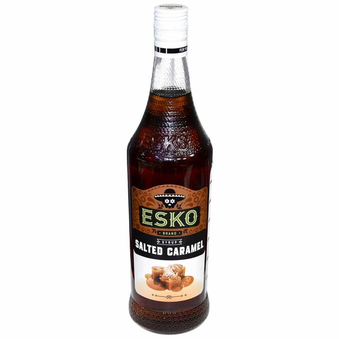 Сироп ESKO Карамель соленая 1л ст/б
