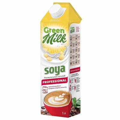 Напиток соевый Soya professiol Green Milk 1л т/п
