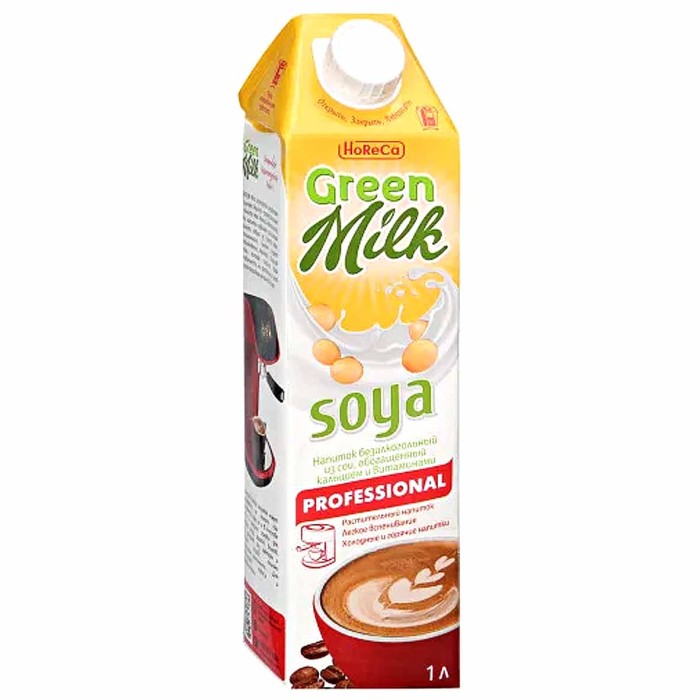 Напиток соевый Soya professiol Green Milk 1л т/п