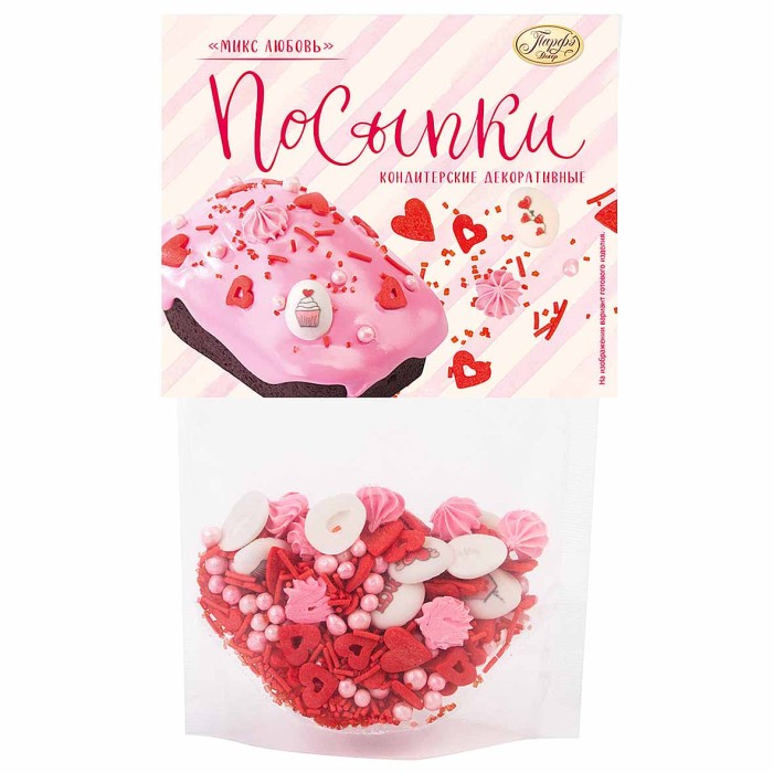 Посыпка Парфэ Декор Любовь микс 50гр м/у