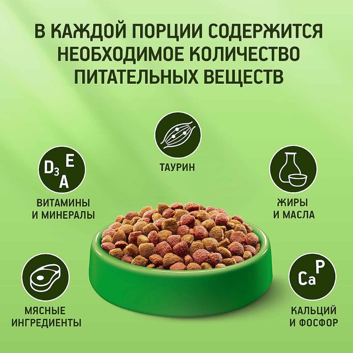 Корм для кошек Kitekat мясной пир 1.3кг м/у