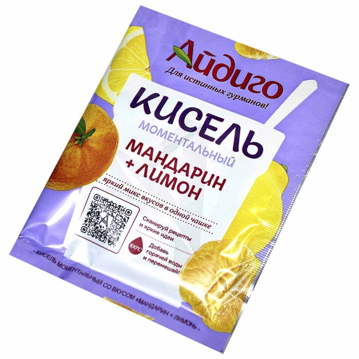 Кисель Айдиго мандарин-лимон 30гр м/у