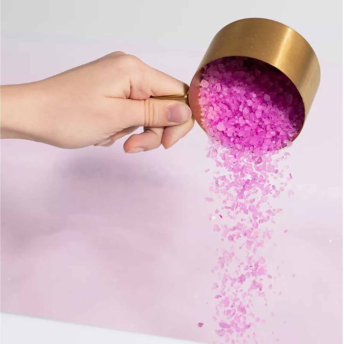 Соль для ванн Rain с пеной Pink sapphire 1,3кг м/у