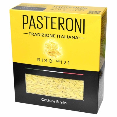 Макароны Pasteroni Riso №121 400гр к/у