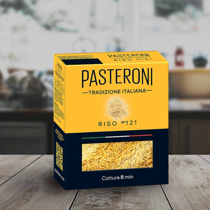 Макароны Pasteroni Riso №121 400гр к/у