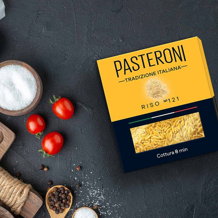 Макароны Pasteroni Riso №121 400гр к/у