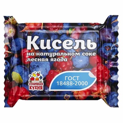Кисель Отличная кухня Лесная ягода 200гр м/у