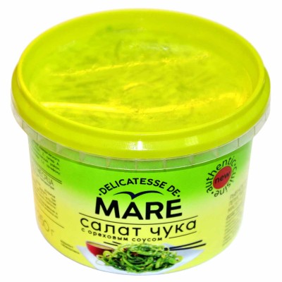 Салат Балтийский Берег Чука с ореховым соусом 250гр пэт