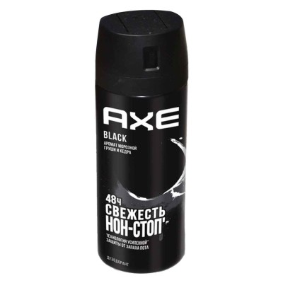 Дезодорант Axe Blac 150мл ж/б