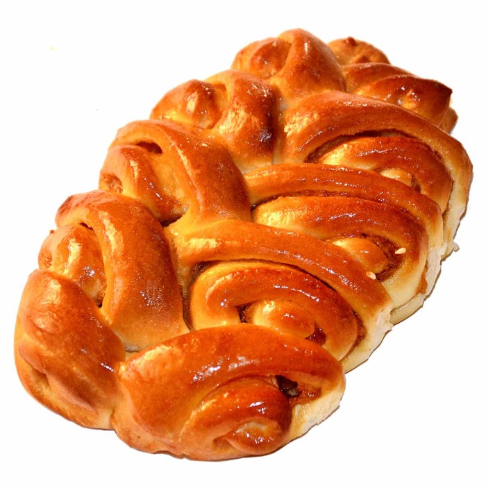 Булочка Колосок с карамельной начинкой 1шт