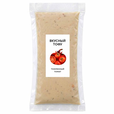 Сыр Вкусный Тофу томленный томат 120гр в/у