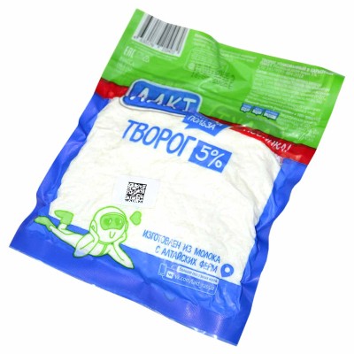Творог Лакт 5% 300гр в/у