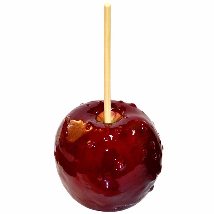 Яблоки в карамели 1шт