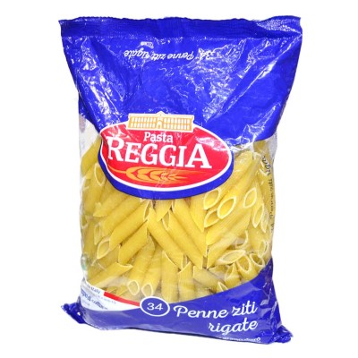 Макароны Pasta Reggia перья №34 500гр м/у